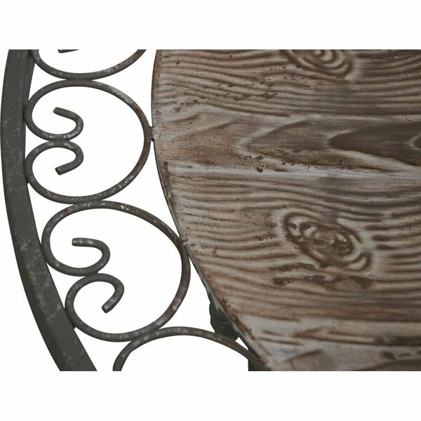 Attractiveatractivo Chatham Wood Look Bistro Set with Scroll Accents AT4228236